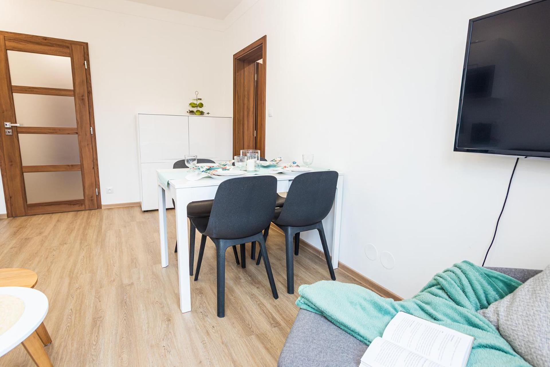 Rezidence Klinovec Lägenhet Loučná pod Klínovcem Rum bild